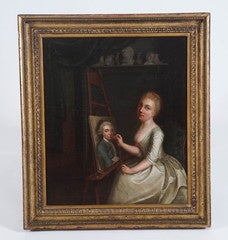 Portrait of Rosalba Carriera, Italy, circa 1780