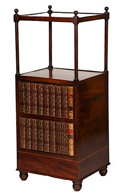 English Regency Mahogany Étagère or Library Stand, circa 1815