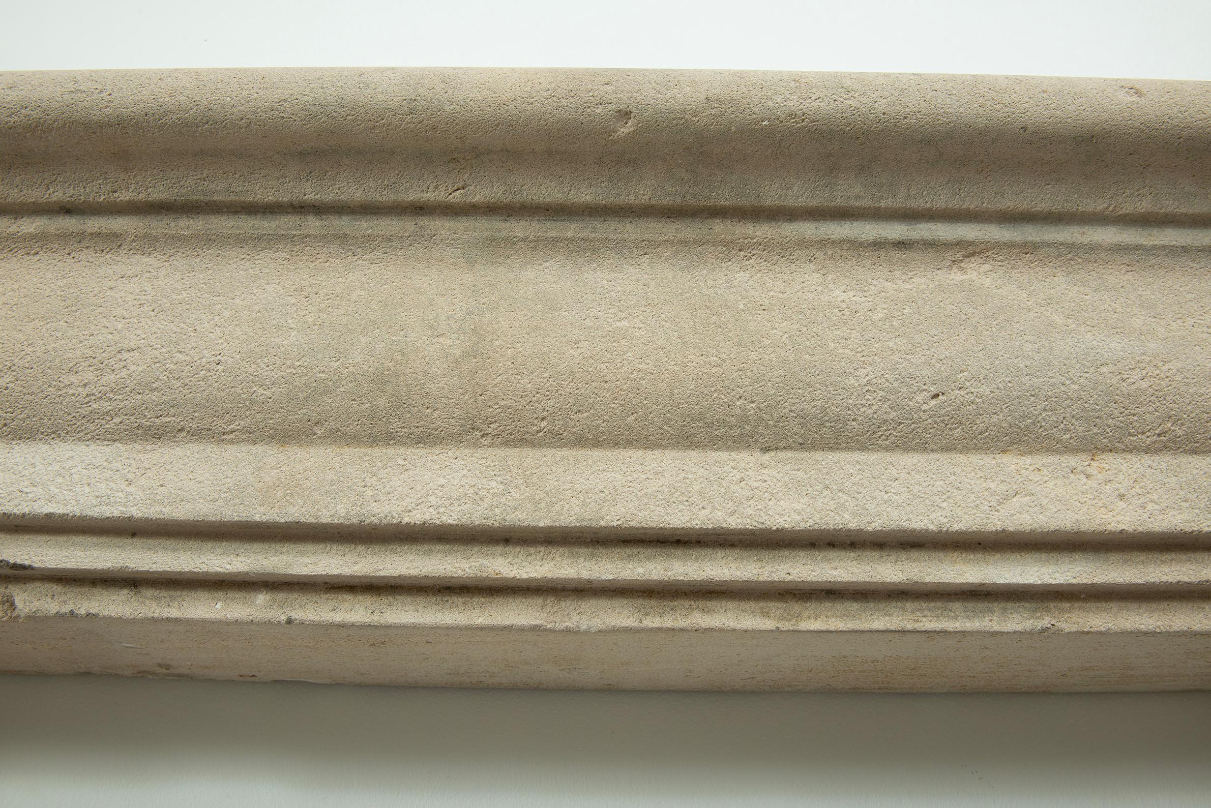 Elegant French Limestone Fireplace Mantel – Sculpted Simplicity, Late 19th/Early 20th Century

A favorite among top interior designers, this refined French limestone mantelpiece captures the clean sophistication sought after in both historic