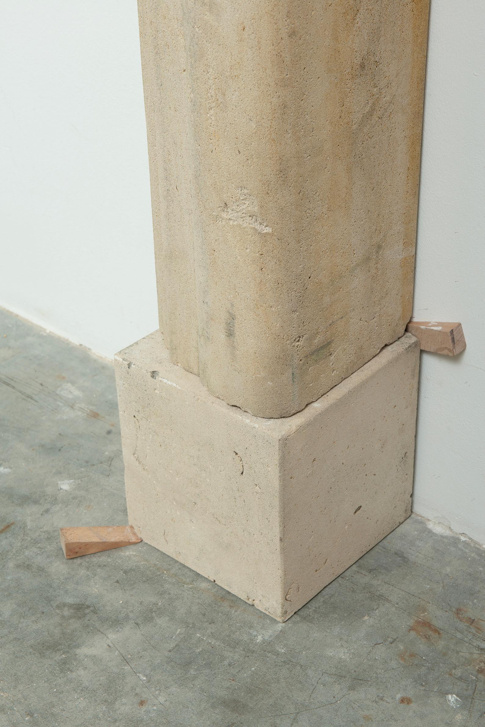French Limestone Fireplace Mantel For Sale 14
