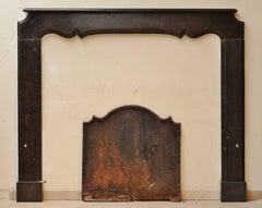 Fascinating 18th Century Dutch Marble Louis XIV Fireplace Mantel