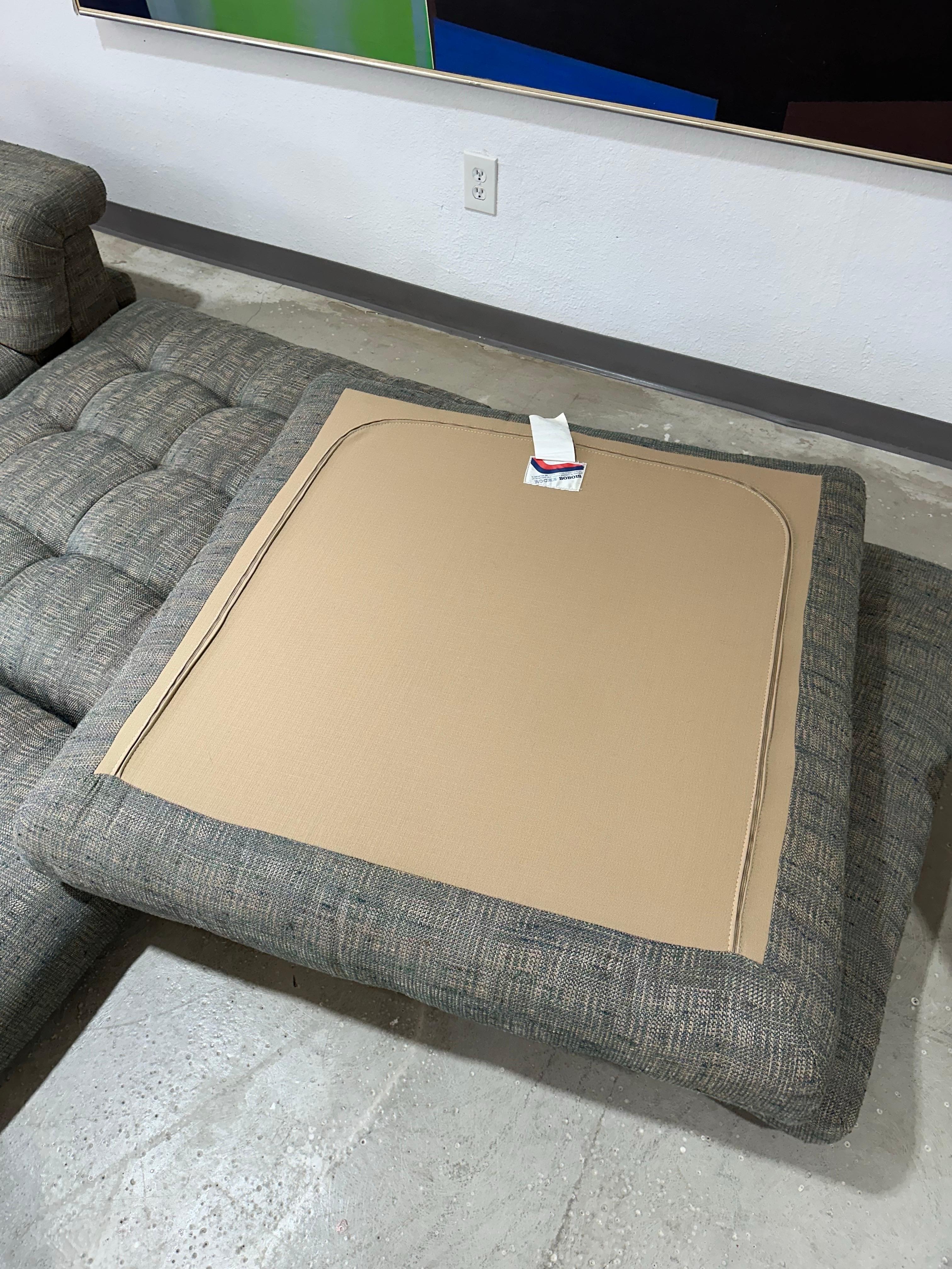 Fabric 1st Edition Mah Jong Modular Sofa by Hans Hopfer for Roche Bobois c.1975 For Sale