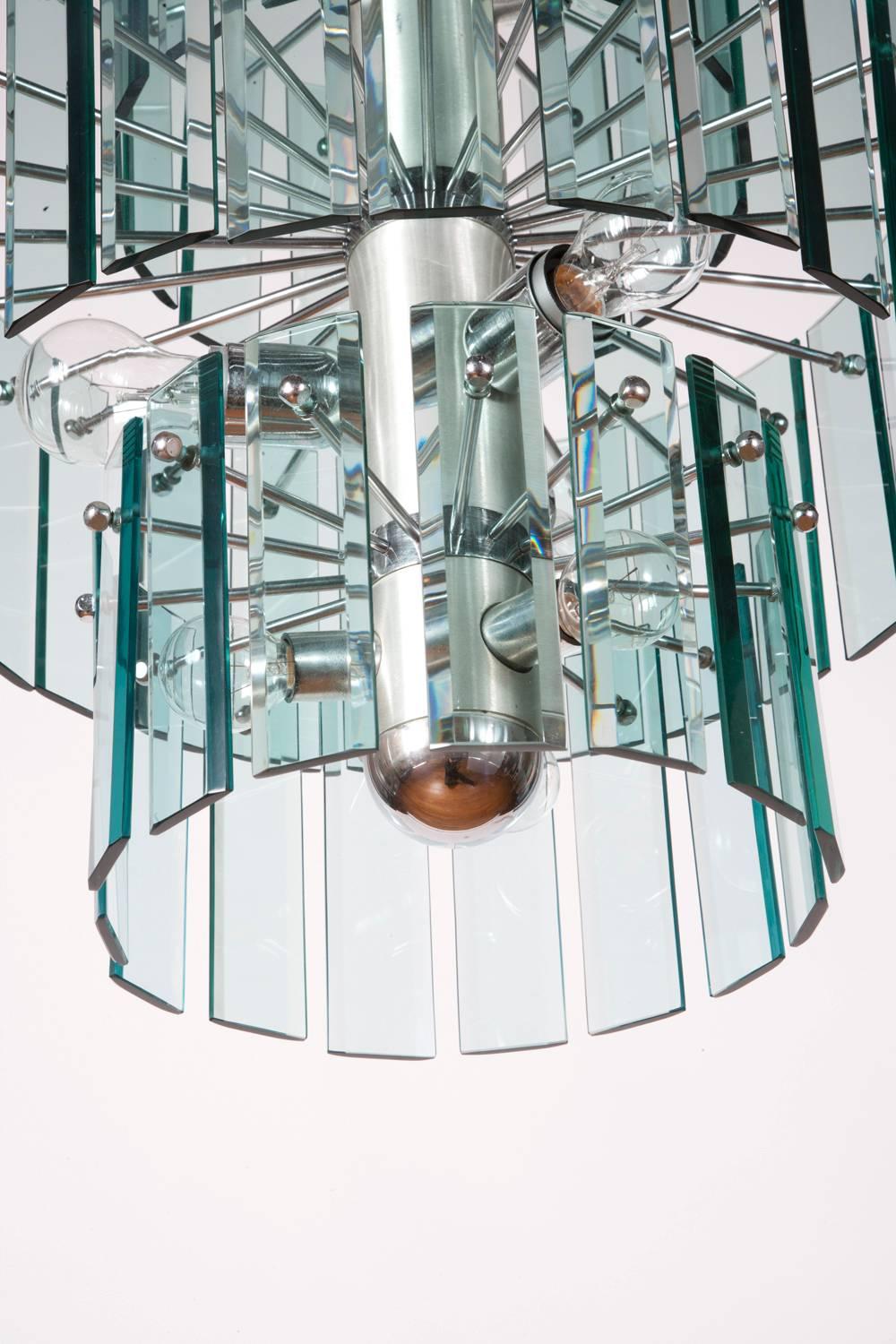Mid-Century Modern 1960s Italian Suspension Light For Sale