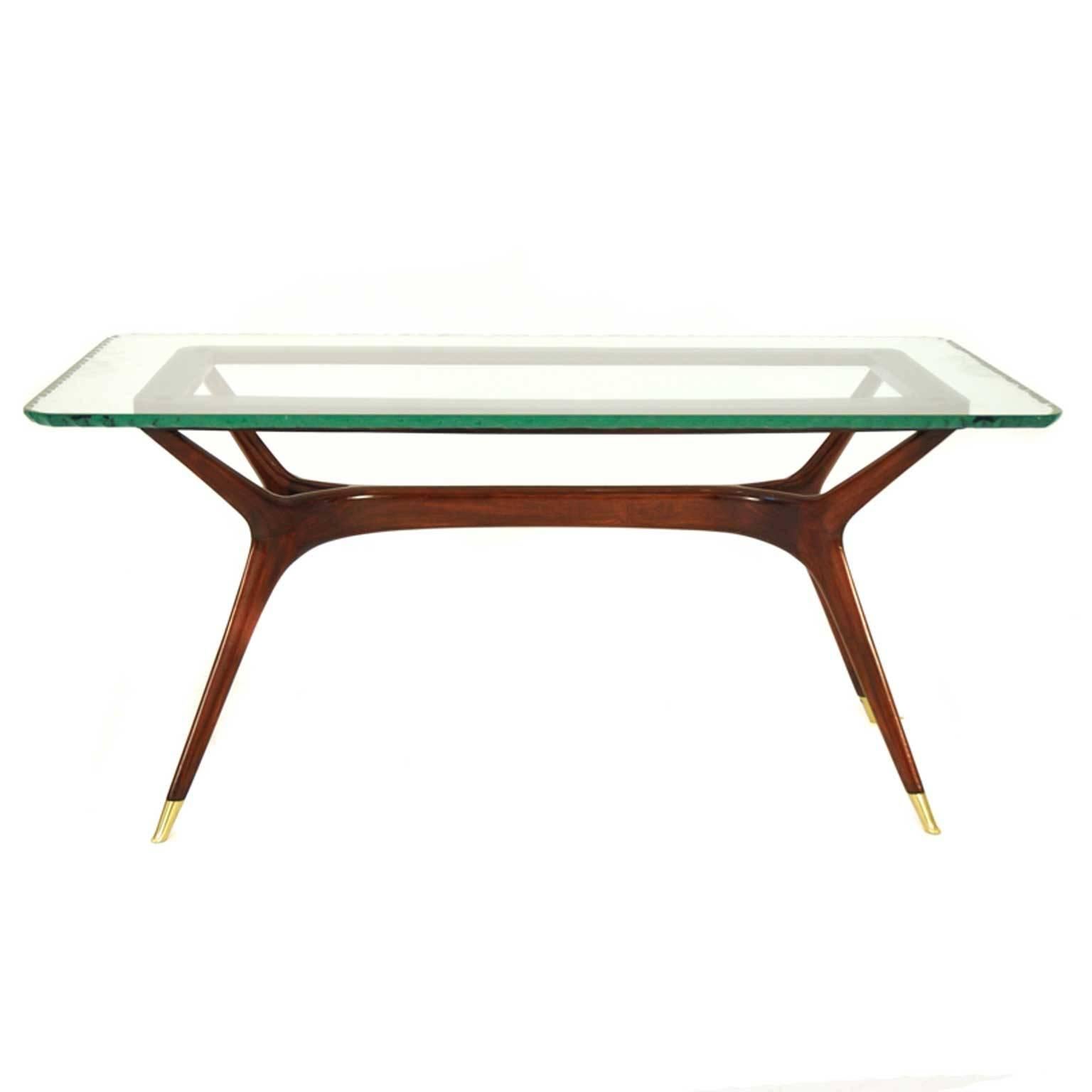 Mid-Century Modern Coffee Table probably by Ico Parisi, Italy, 1950s