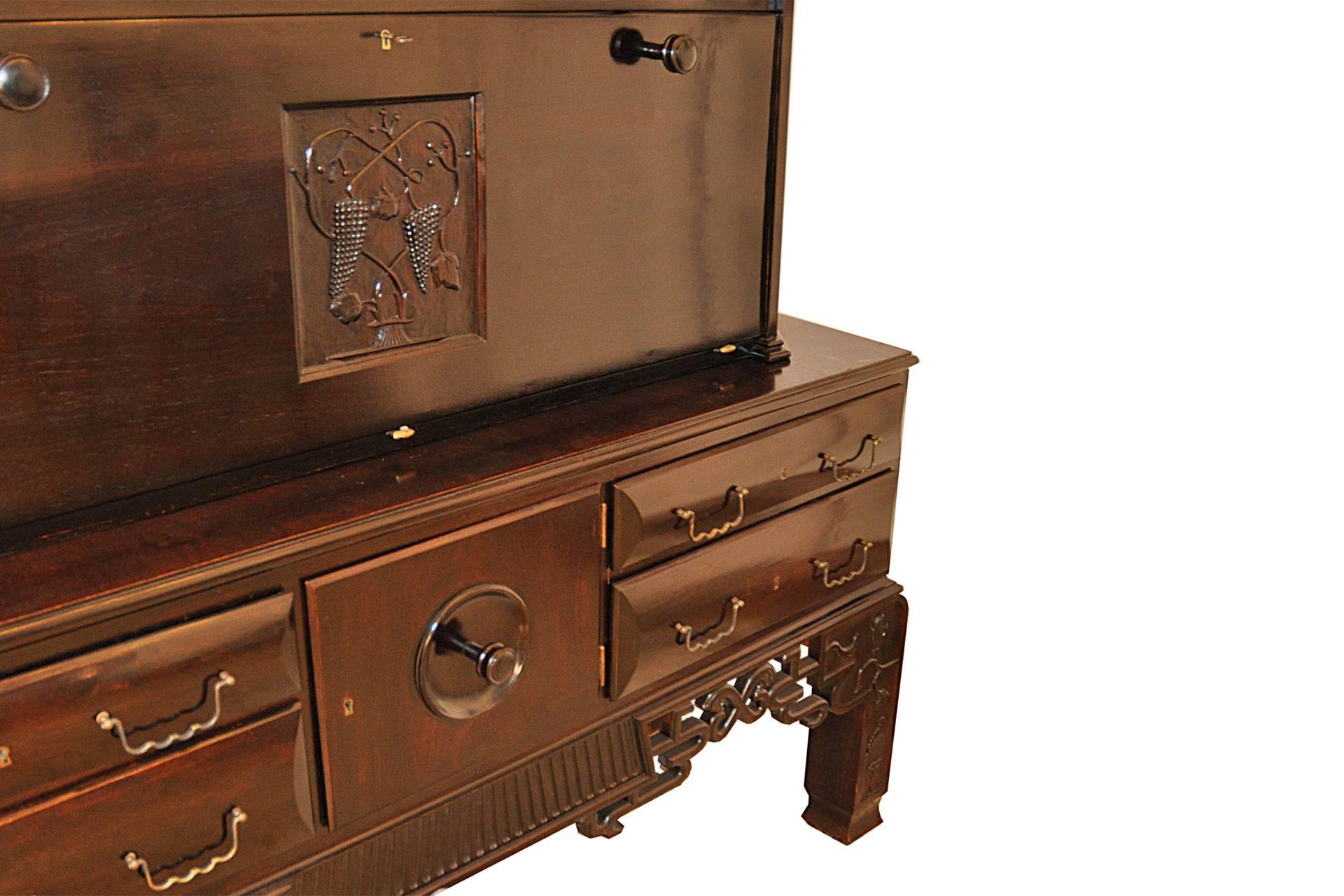 Modern Bar Cabinet, Austria, 1920