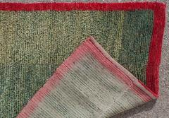 Antique Geometric Tibetan Tsutruk Khaden Rug