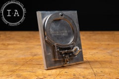 Vintage Handcuff Cutaway Demonstration Model by American Handcuff Co.