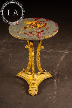 19th Century Regency Cast Iron Conservatory Table