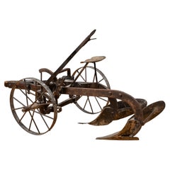 Francis Mecum 1891 Walking Plow Salesman Sample with Museum Display