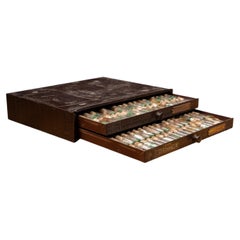 Vintage Watchmaker's Parts Cabinet by C. & E. Marshall