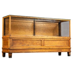 Early 20th Century Wooden Display Case by Rieder and Sons