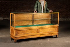 Early 20th Century Wooden Display Case by Rieder and Sons