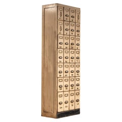 Antique 28-Drawer Ledger & Index Cabinet