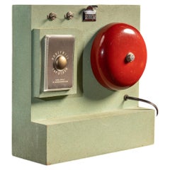 Vintage "Tap-A-Larm" Home Protector System Salesman Sample Panel by Honeywell