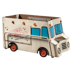 Vintage Wonder Bread Lighted Figural Delivery Truck Store Display