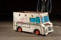 Vintage Wonder Bread Lighted Figural Delivery Truck Store Display