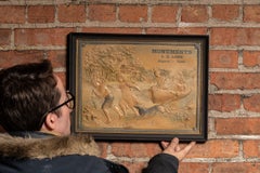 19th Century Embossed Advertising Relief for J. H. Long Monument Works