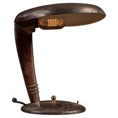 c. 1930 Faries Eye-Saver Cobra Table Lamp