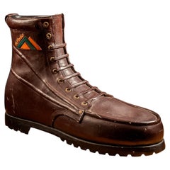 Oversized Chalkware "Hi-Peaks" Boot Trade Display for Red Wings