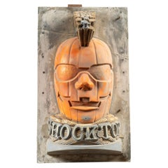 One of a Kind Shock Top Jack-O'-Lantern Beer Sign Master Mold
