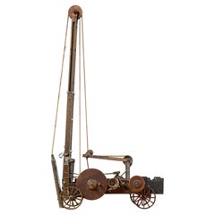 Early 20th Century Pile Driver Rig Salesman Sample