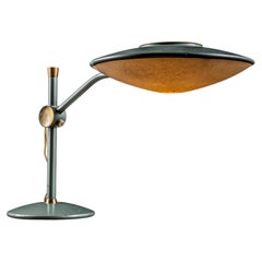 Space Age Adjustable-Height Desk Lamp in Blue by Dazor