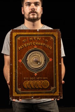 Late 19th Century Herring's Patent Champion Safe Back Panel