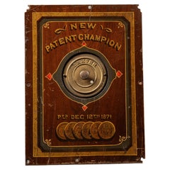 Late 19th Century Herring's Patent Champion Safe Back Panel