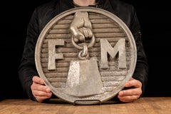 Antique Fairbanks-Morse Locomotive Builders Plaque