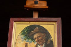 Early 20th Century Hudepohl Beer Self-Framed Tin Sign