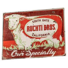 Vintage Ruchti Bros SSP Sign