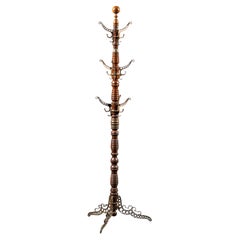 c. 1891 Udells Toilet Tree Coat Rack