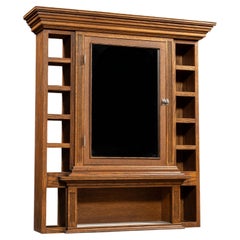 Early 20th Century Arts and Crafts Hutch with Mirror