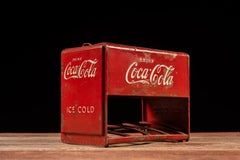Vintage Coca-Cola Salesman Sample Cooler