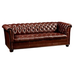 Antique Oxblood Chesterfield