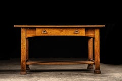 Vintage Arts And Crafts Style Coffee Table