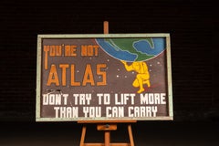 Vintage Hand-Painted Workplace PSA by NSC