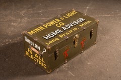 Vintage MP&L Reddy Kilowatt Electric Utility Advertising Chest