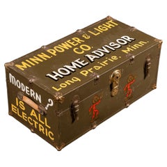 Vintage MP&L Reddy Kilowatt Electric Utility Advertising Chest