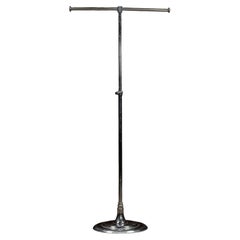Vintage Art Deco Nickel-Plated Garment Rack