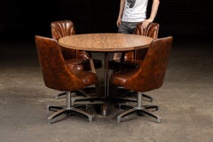 MCM Five-Piece Dining Table and Chair Set by Chromcraft