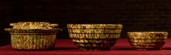 Vintage 12-Piece Morton "Rockingham Woodland Leaf" Splatterware Set