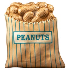 Monumental Milwaukee County Stadium Painted Vinyl Bag of Peanuts Prop