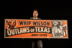 Outlaws Of Texas Framed Original 1950 Movie Poster