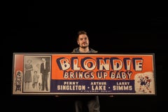 Blondie Brings Up Baby Framed Original 1939 Movie Poster