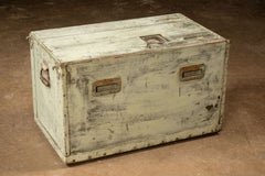 Early 20th Century Industrial Painted Carpenter’s Tool Chest with Drawers