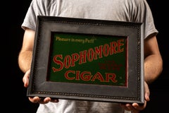 Early 20th Century Sophomore Cigars Framed ROG Sign