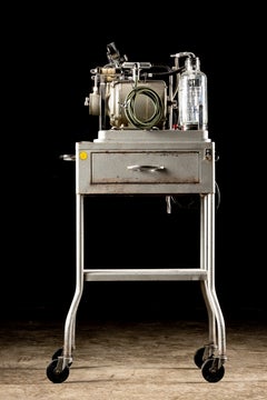 Antique Anesthesia Machine on Cart
