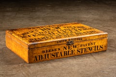 Mid 19th Century Adjustable Stencil Kit