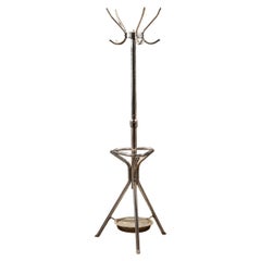 Vintage Chrometube Barbershop Coat Tree by Paidar